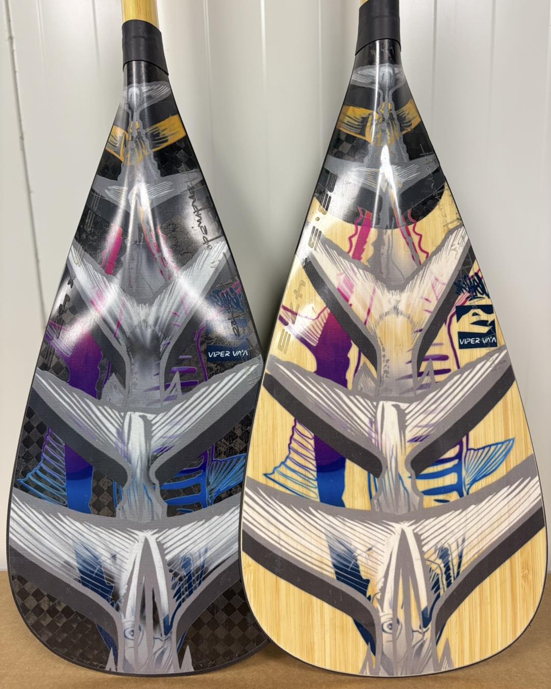 Ei'a Tua design by RIVAL — Viper Va'a paddle (full)