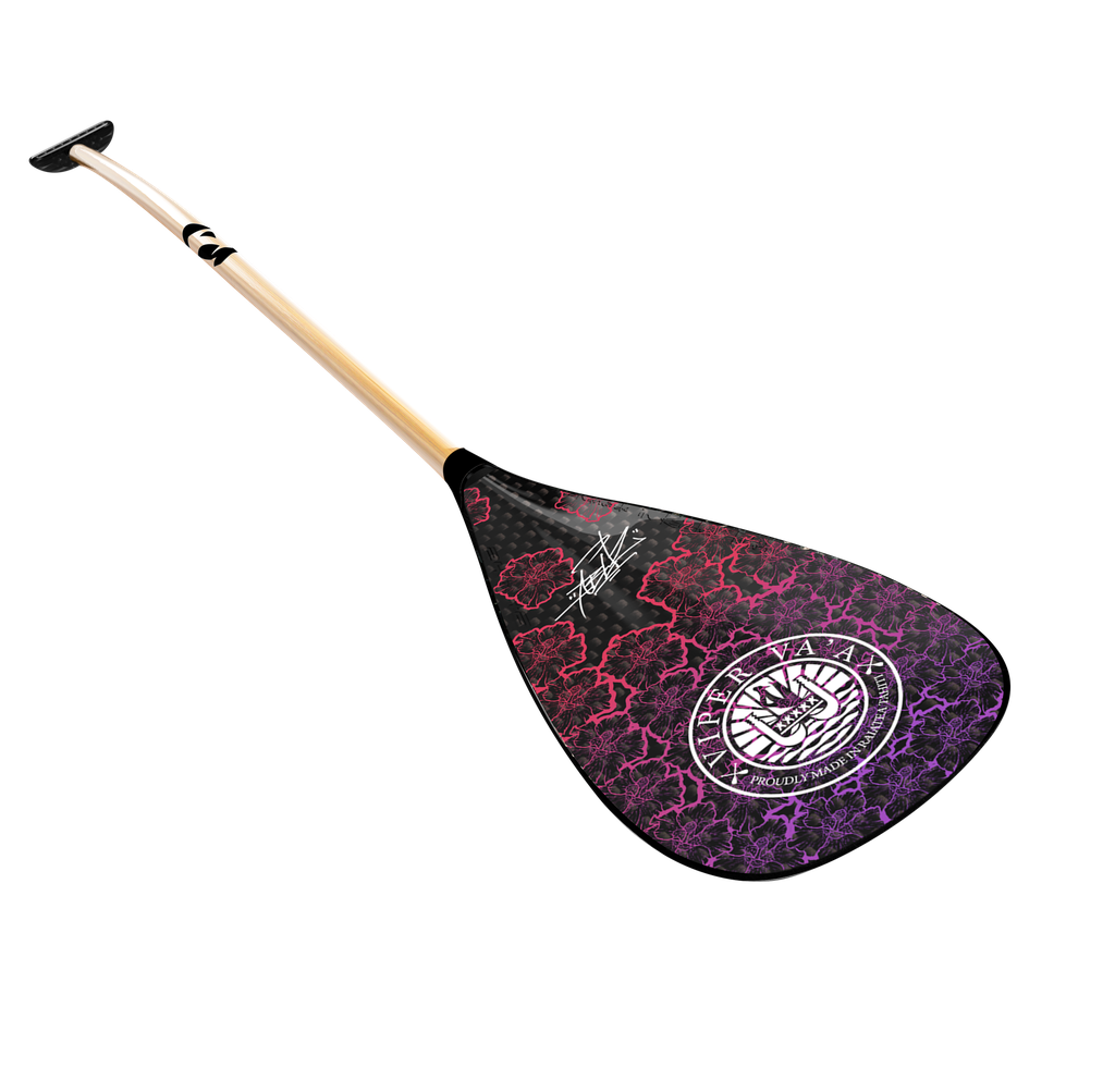 Carbon blade, bamboo shaft