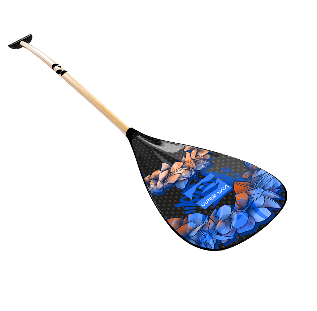 Carbon blade, bamboo shaft