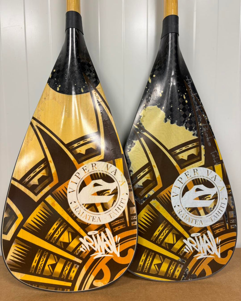 Tara Ma'o design by RIVAL — Viper Va'a paddle (full)
