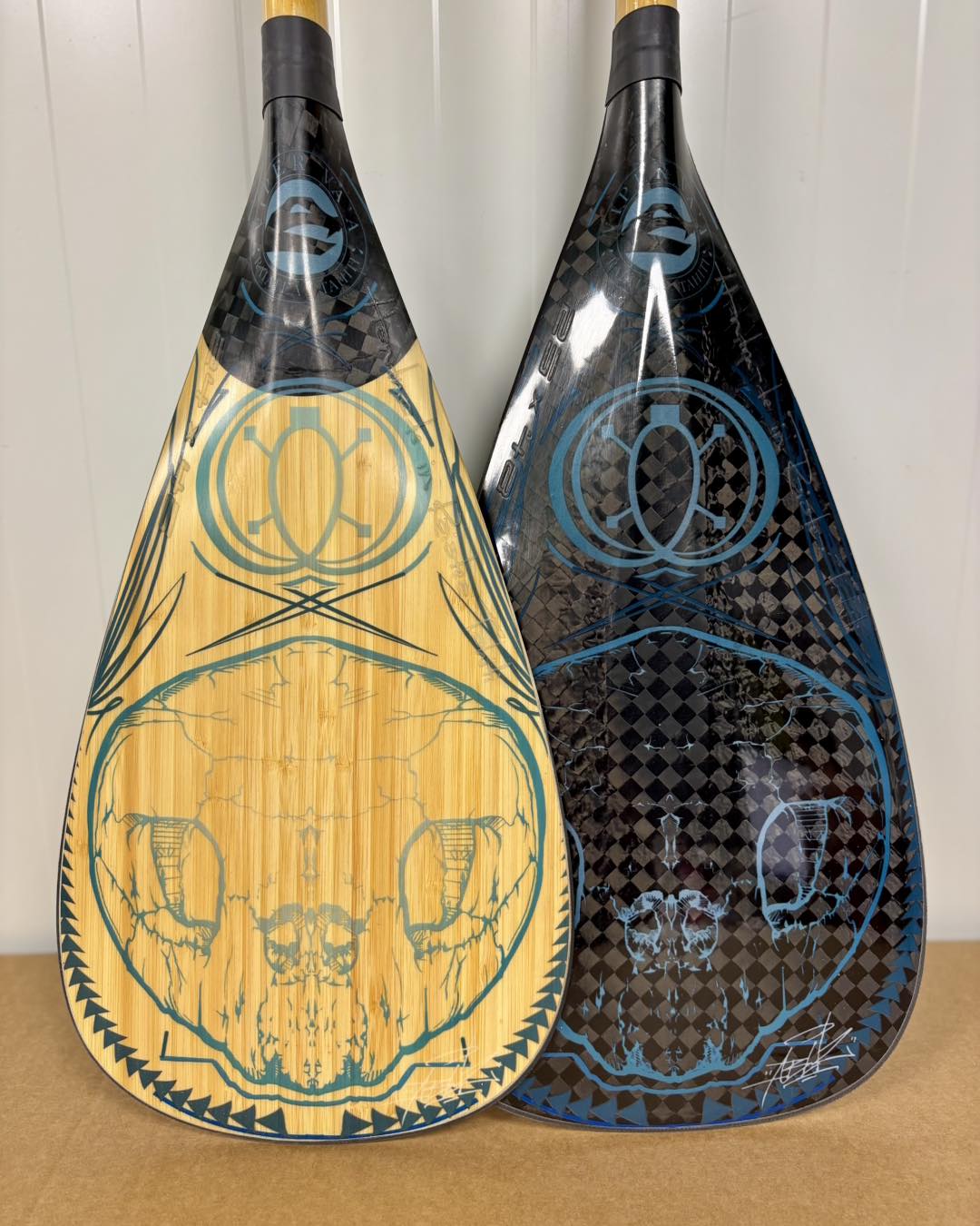 Honu design by AbuZe — Viper Va'a paddle (full)