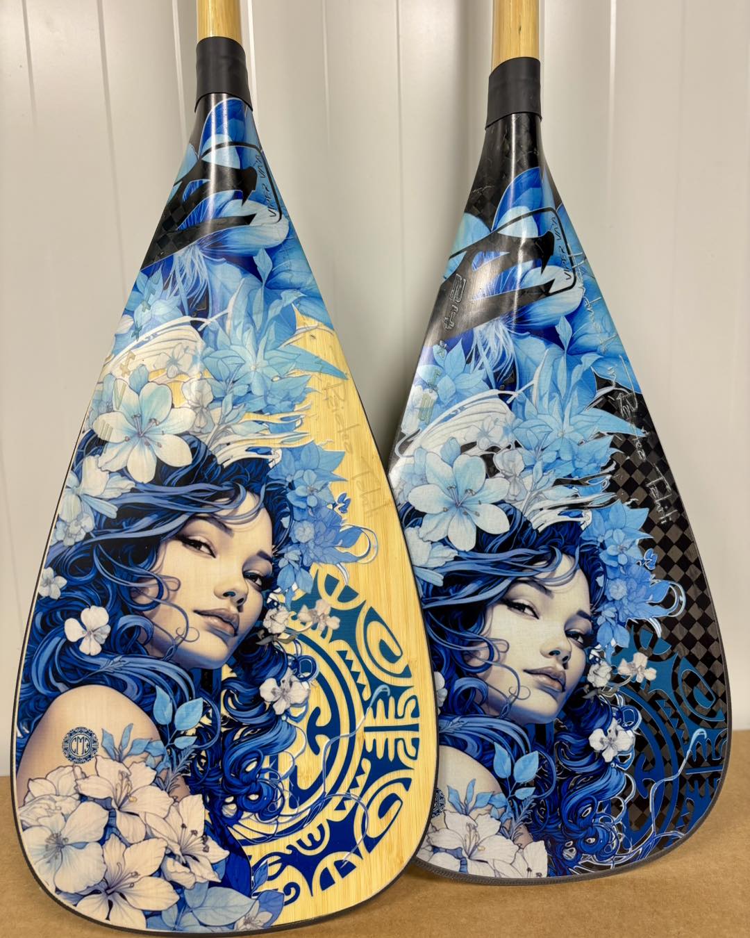 Te Hi'o Nei Au Ia O design by DIGICREA — Viper Va'a paddle (full)