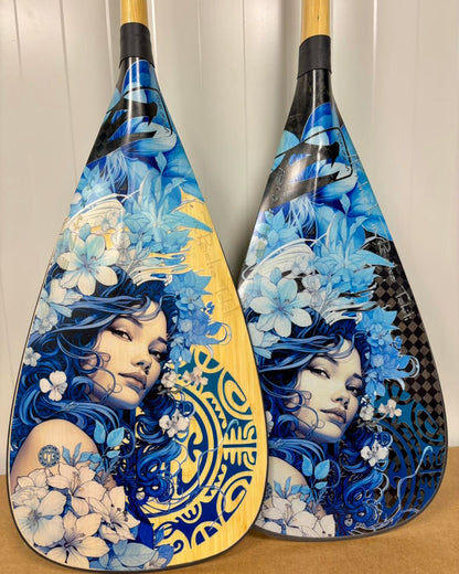 Te Hi'o Nei Au Ia O design by DIGICREA — Viper Va'a paddle (full)