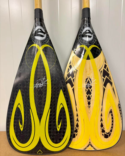 Matau design by AbuZe — Viper Va'a paddle (full)