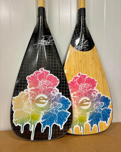 Primarybiscus design by AbuZe — Viper Va'a paddle (full)
