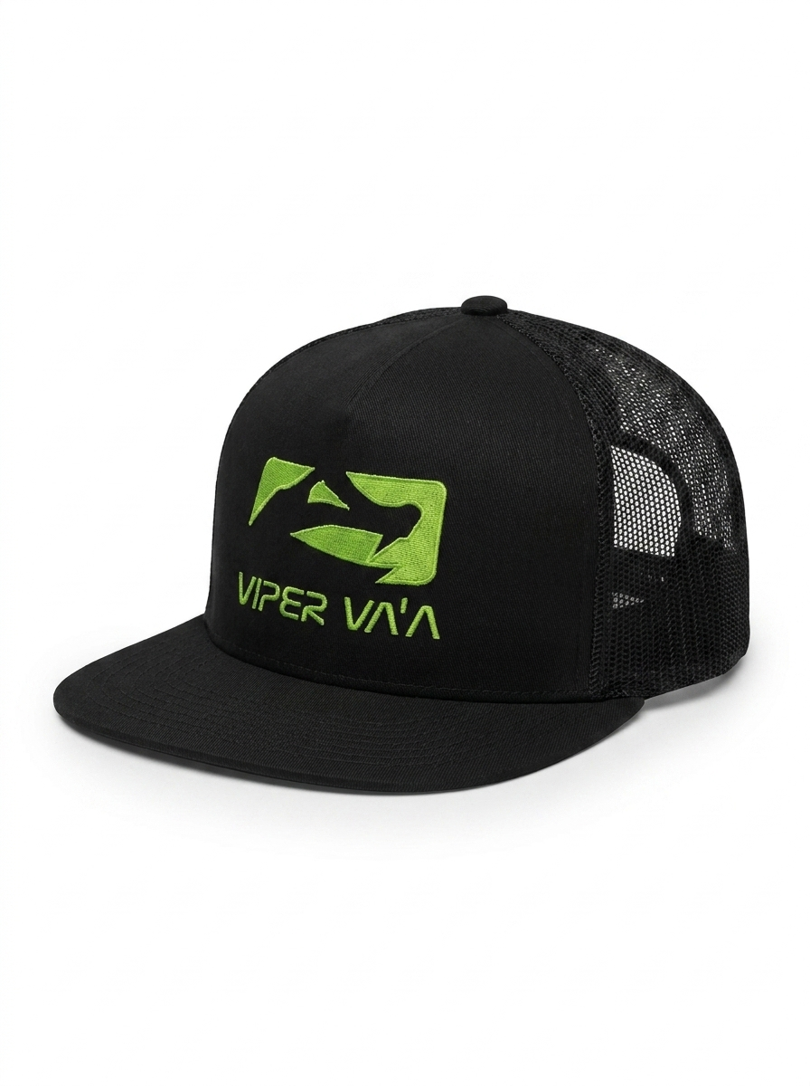 Viper Va'a Trucker Hat - Classic Black