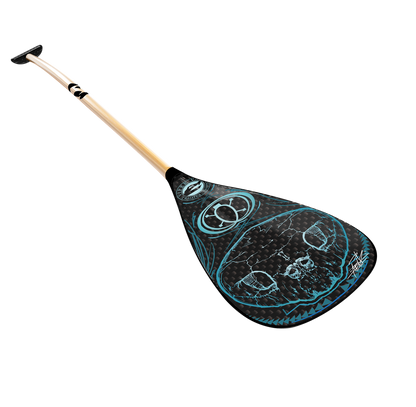 Carbon blade, bamboo shaft