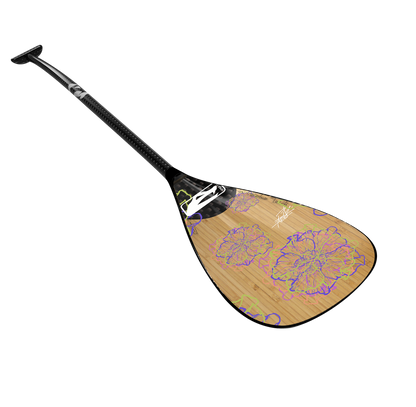 Bamboo blade, carbon shaft