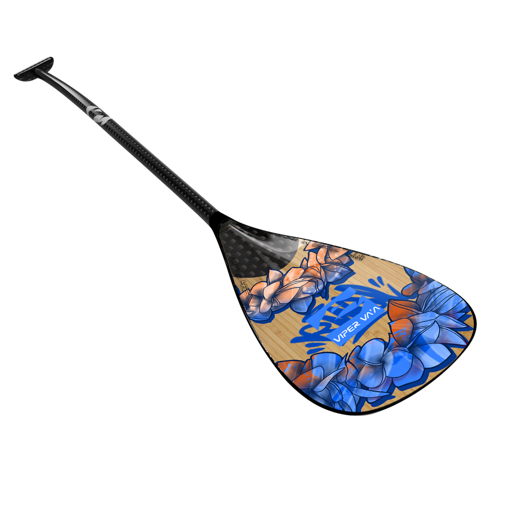 Bamboo blade, carbon shaft
