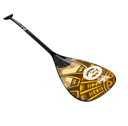 Bamboo blade, carbon shaft