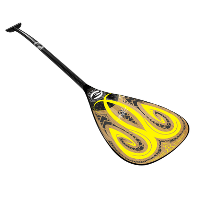 Bamboo blade, carbon shaft
