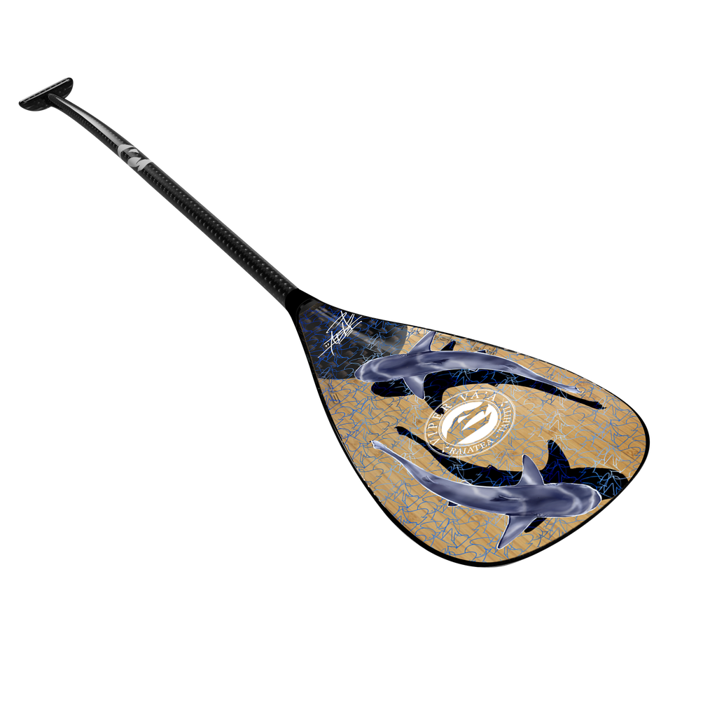 Bamboo blade, carbon shaft