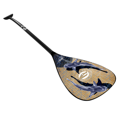 Bamboo blade, carbon shaft