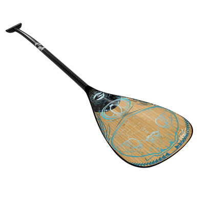 Bamboo blade, carbon shaft