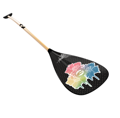 Carbon blade, bamboo shaft