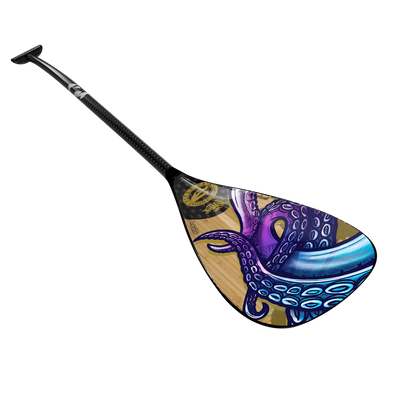 Bamboo blade, carbon shaft