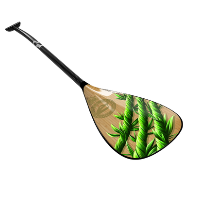 Bamboo blade, carbon shaft