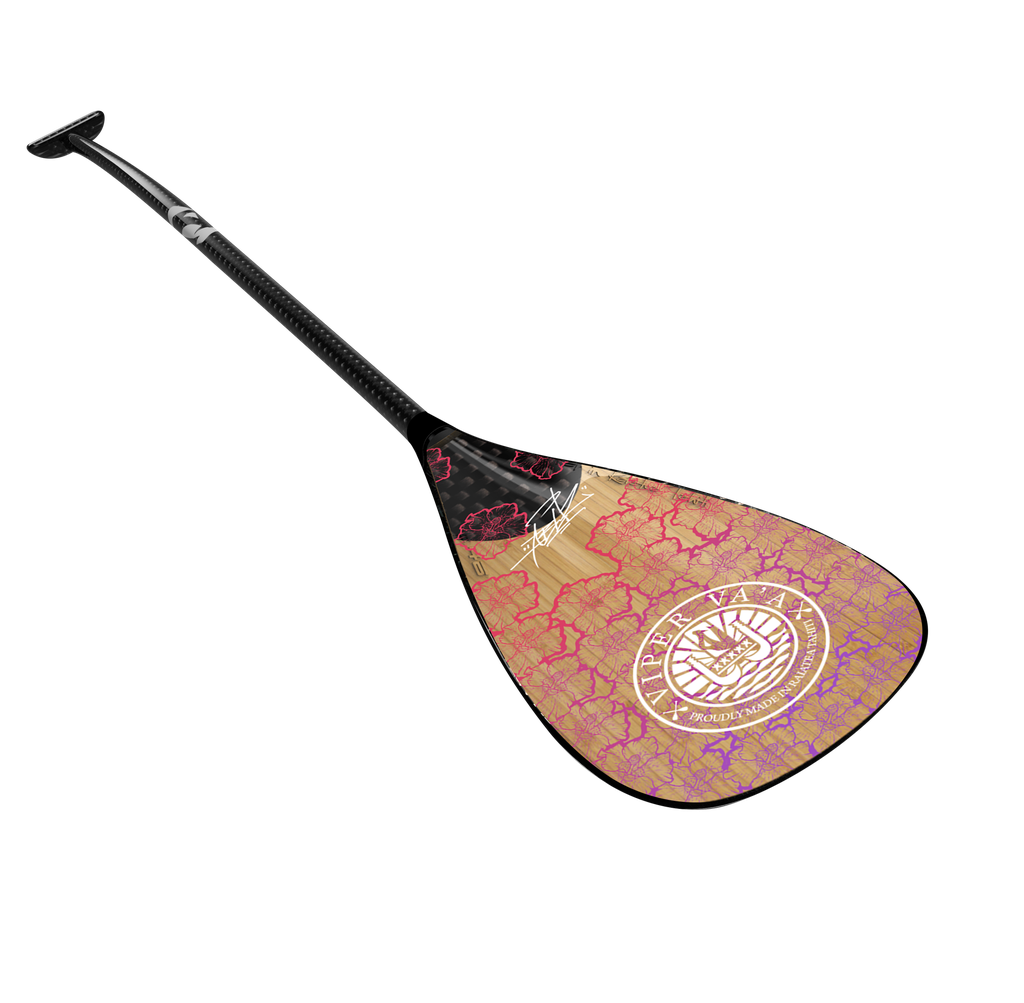 Bamboo blade, carbon shaft