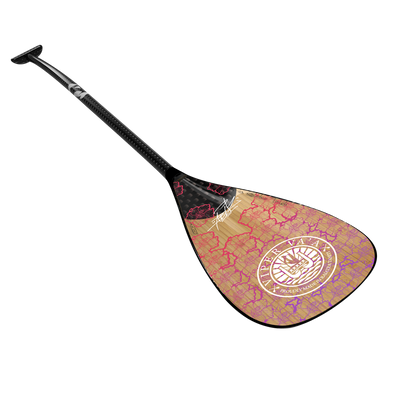 Bamboo blade, carbon shaft