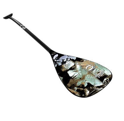Bamboo blade, carbon shaft