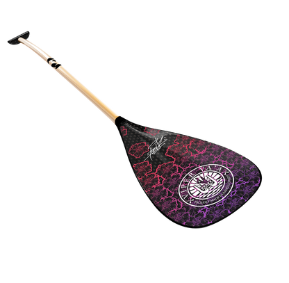 Carbon blade, bamboo shaft