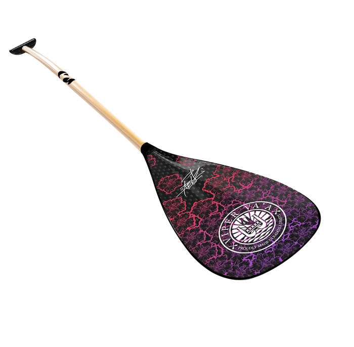 Carbon blade, bamboo shaft