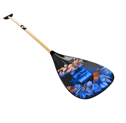 Carbon blade, bamboo shaft