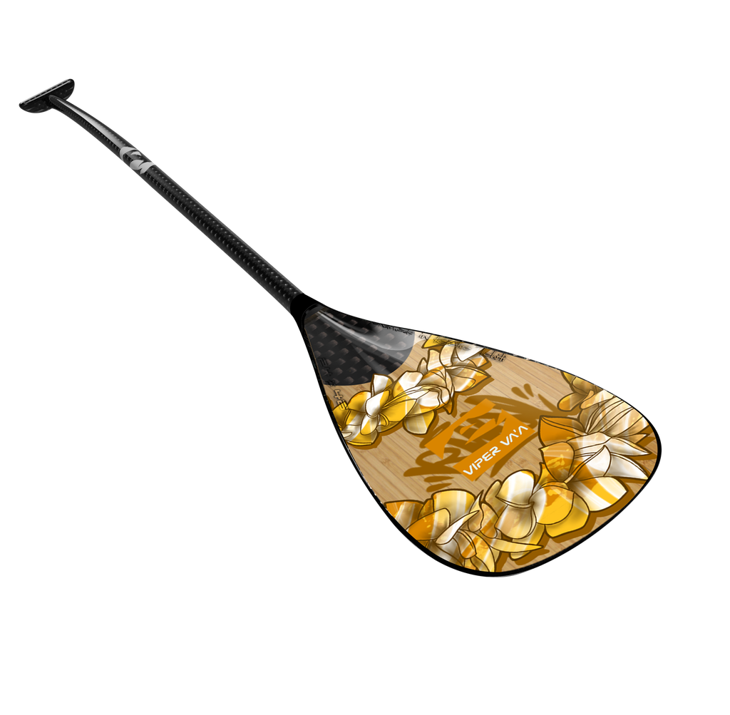 Bamboo blade, carbon shaft