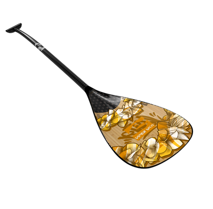 Bamboo blade, carbon shaft