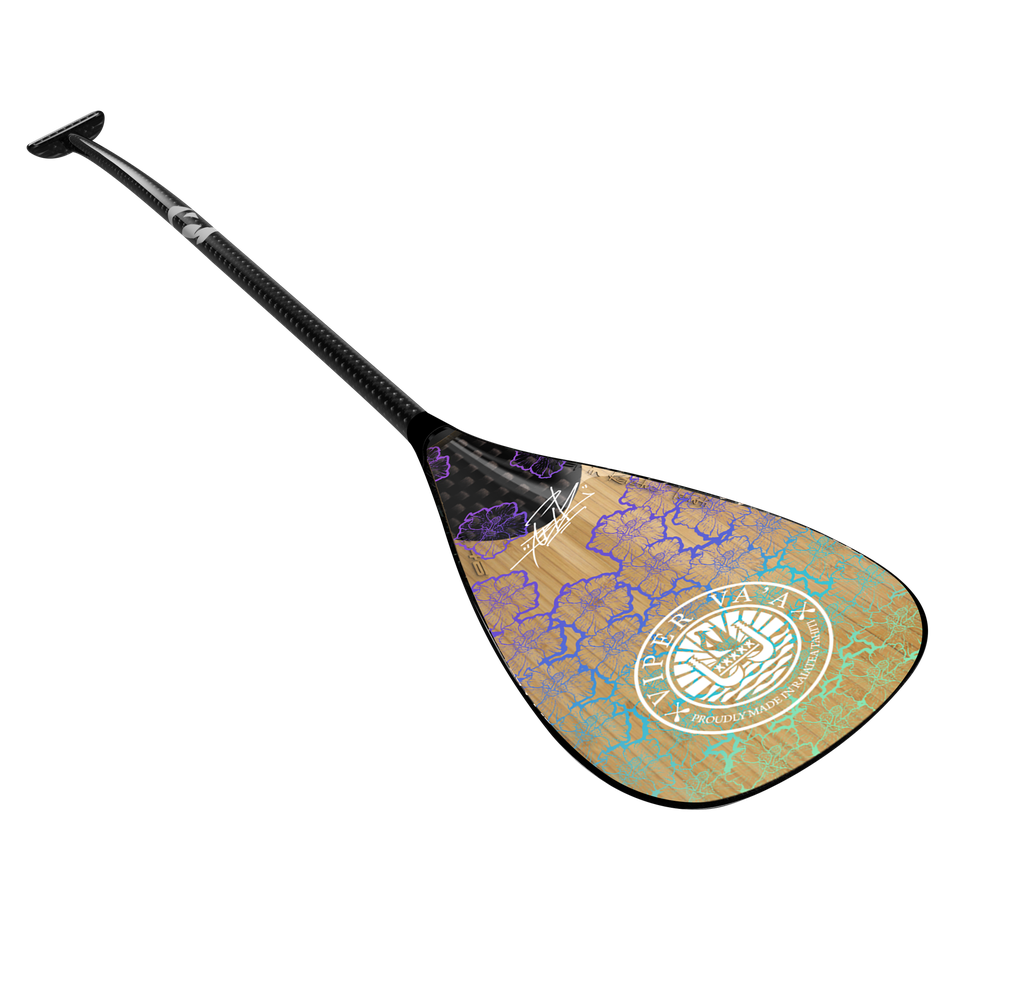 Bamboo blade, carbon shaft
