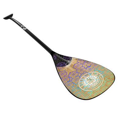 Bamboo blade, carbon shaft